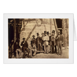 Group of Foremen, 1862 (photo)