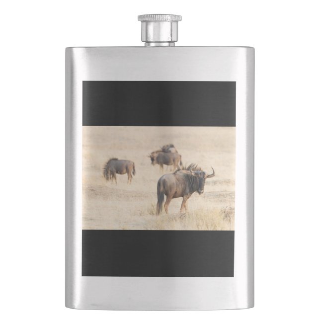 Group of Wildebeest Flachmann (Vorderseite)