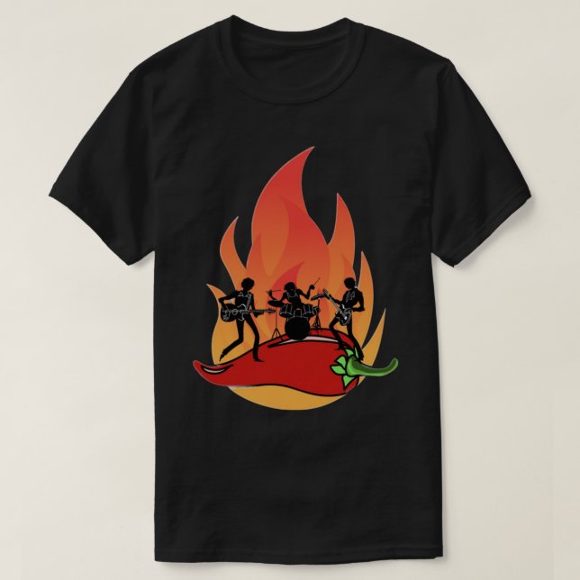 Groupe de piments chauds rouges T-Shirt (Design devant)