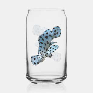 Grouper - Abstraktes Design - Aus einem Foto schne Dosenglas
