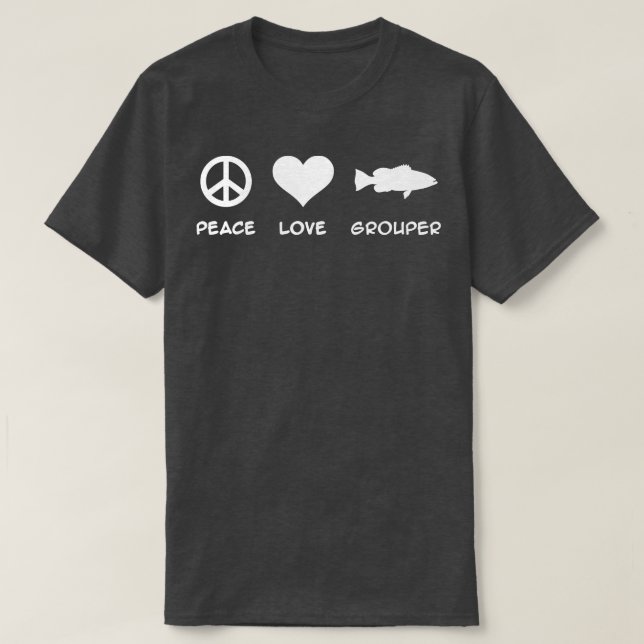 Grouper Fishing T-Shirt (Design vorne)