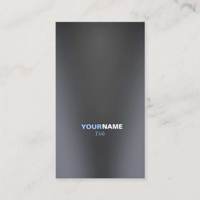 Groupon Metall Visitenkarte (Vorderseite)