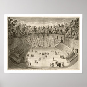 Grove of the Salle du Bal, Versailles, von "Les P Poster