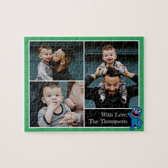 Grover Baby Photo Puzzle (Horizontal)