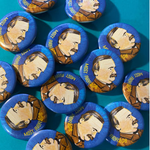 Grover Cleveland am häufigsten Button