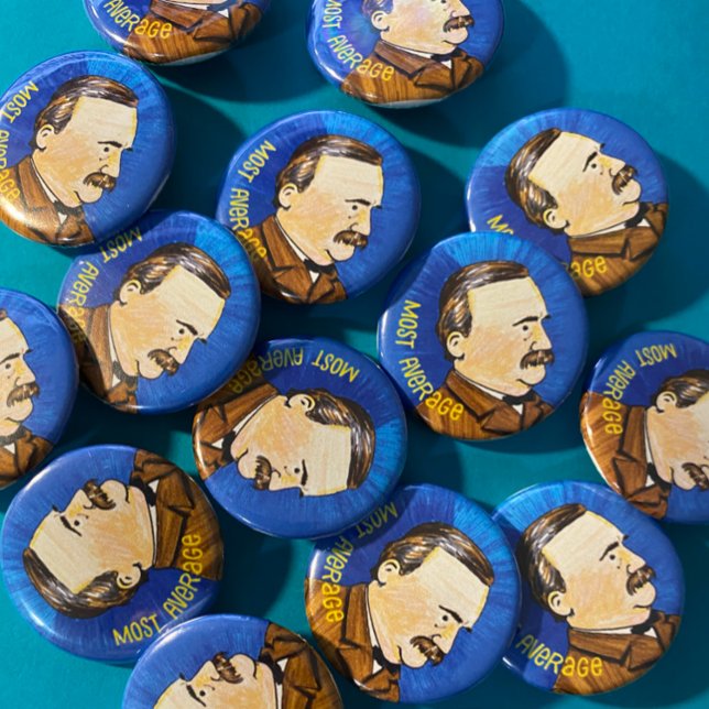 Grover Cleveland am häufigsten Button (Von Creator hochgeladen)