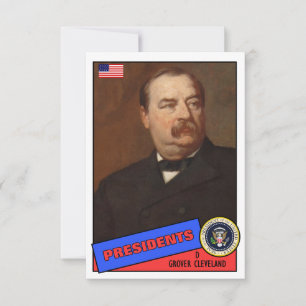 Grover Cleveland Baseballkarte