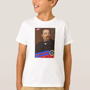 Grover Cleveland Baseballkarte T-Shirt
