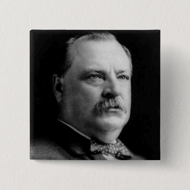 Grover Cleveland Button (Vorderseite)