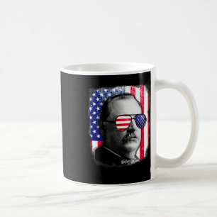 Grover Cleveland US Flag 4. Juli Kaffeetasse