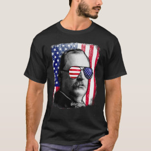 Grover Cleveland US-Flagge 4. Juli T-Shirt