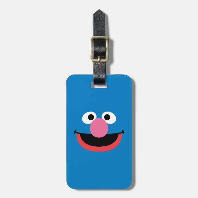 Grover Face Art Gepäckanhänger (Vorderseite vertikal)