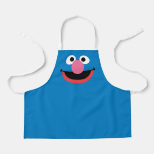 Grover Face Art Schürze
