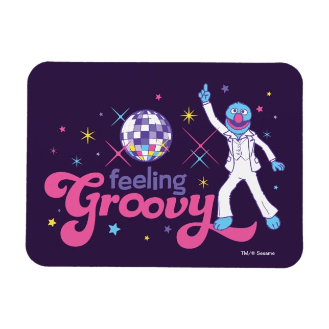Grover | Fühlt sich großartig an Magnet (Horizontal)