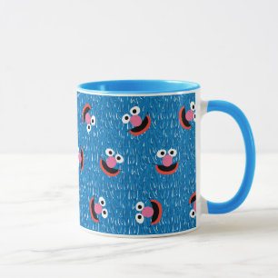 Grover Furry Face Muster Tasse
