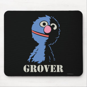 Grover Hälfte Mousepad