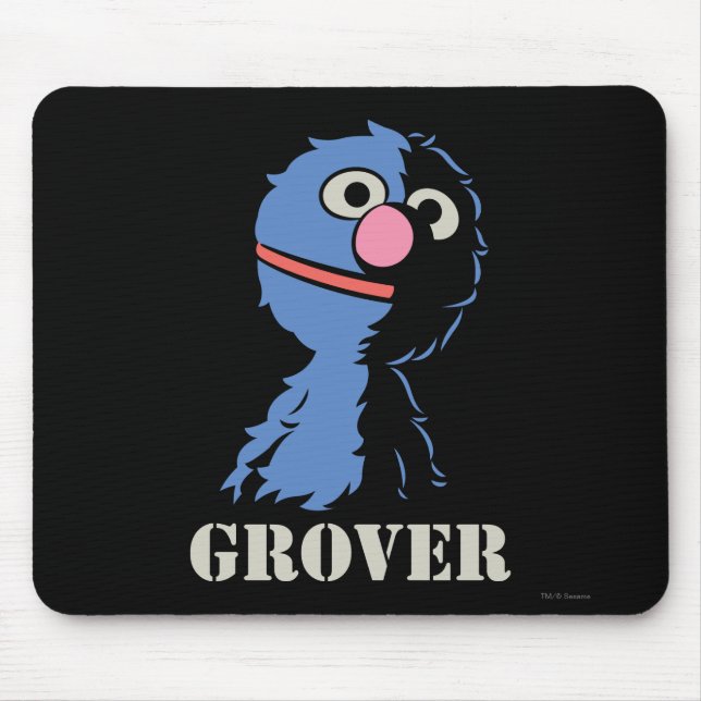 Grover Hälfte Mousepad (Vorne)