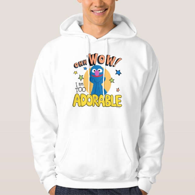 Grover | Ich bin zu anmutig Hoodie (Vorderseite)