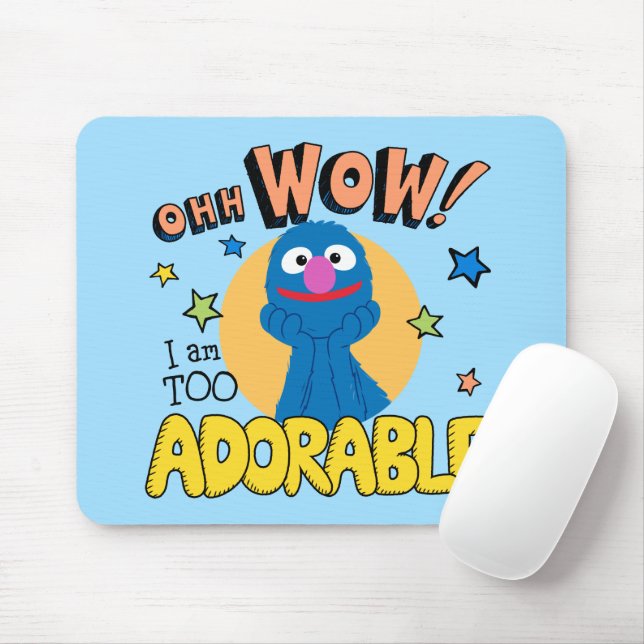 Grover | Ich bin zu süß Mousepad (Mit Mouse)