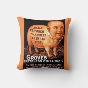 Groves Tonic macht Kinder und Erwachsene fett als Kissen