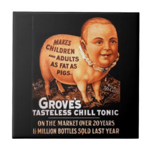 Groves Tonic macht Kinder und Erwachsene fett wie Fliese