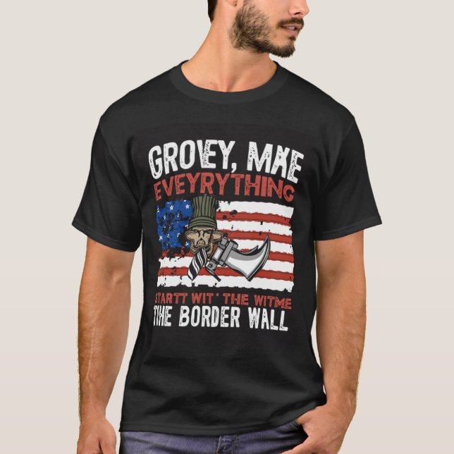 Grovy American T-Shirt (Vorderseite)
