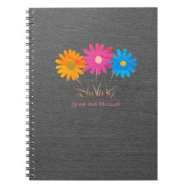 Grow and Blossom Notebook Notizblock