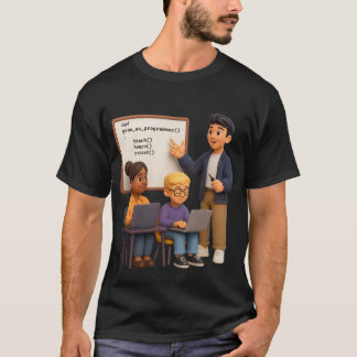Grow as Programmer – Funny Code T-Shirt