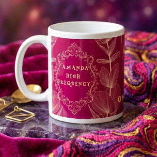 Grow At Your Own Pace Botanical High Frequency Mug Jumbo-Tasse