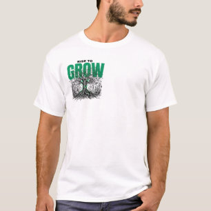 GROW Baum des Lebens Naturgrafik Spirituell T-Shirt
