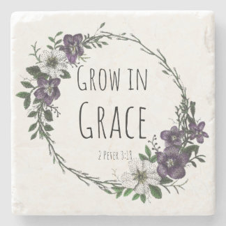Grow in Grace Stone Untersetzer