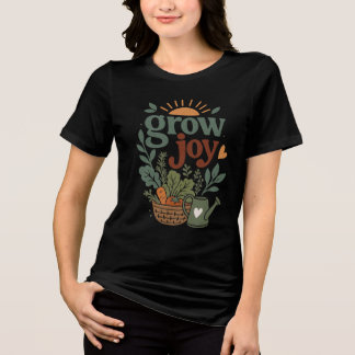 Grow Joy Gärtnerei Tri-Blend Shirt