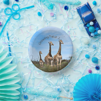 Growing Tall Safari Bowlful Pappteller