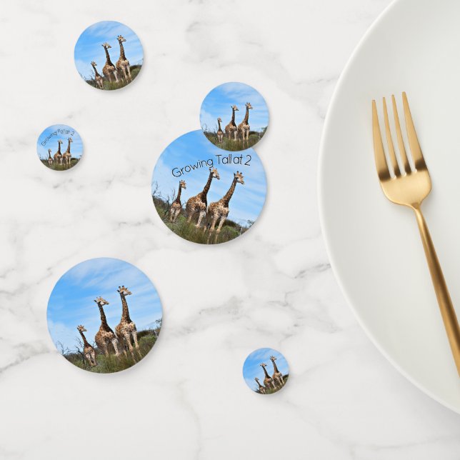 Growing Tall Safari Sprinkles Konfetti (Gruppe)