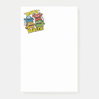 Growly Data Beastie Post-it® Notizen