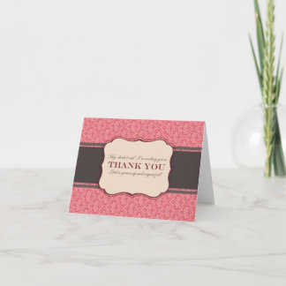 Grown Up Thank You Dankeskarte