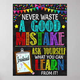 Growth Mindset Classroom Poster