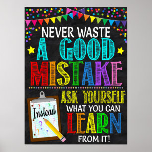 Growth Mindset Classroom Poster