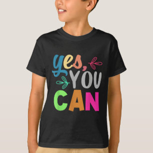 Growth Mindset Teacher gibt Motivierend Lehren T-Shirt
