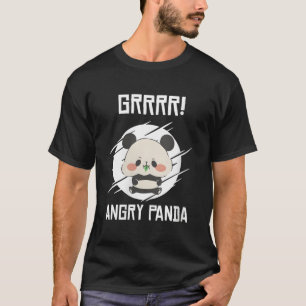 Grrr Wütende Pandas Wilder Panda Bambus T-Shirt