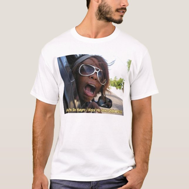 Grrrrllll… I benötigt mich etwas Garnelen! T-Shirt (Vorderseite)