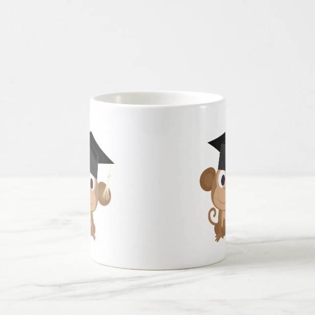 Gruaduation Affe Kaffeetasse (Mittel)