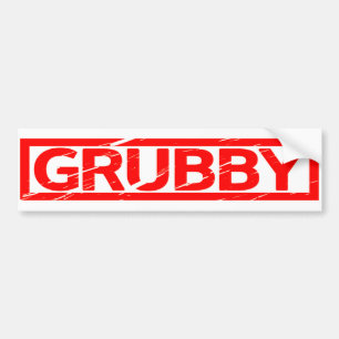 Grubby-Briefmarke Autoaufkleber