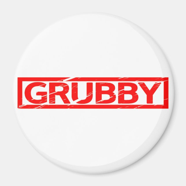 Grubby-Briefmarke Magnet (Vorne)