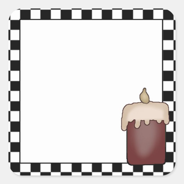 Grubby Candle Country Themed Sticker (Vorderseite)