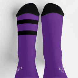 Grubby Hands Lila Crew Socks Socken