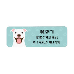 Gruben-Stier-Rücksendeadressen-Aufkleber