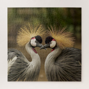 Grues couronnées Jigsaw Puzzle Puzzle