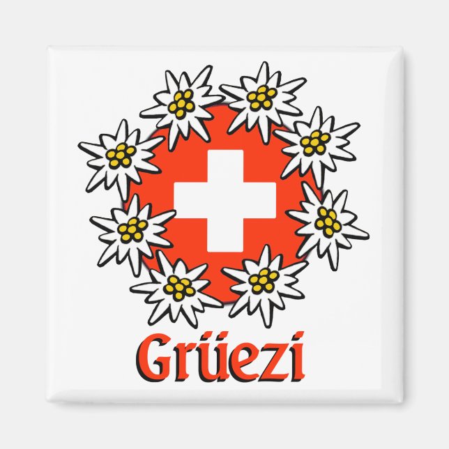 Gruezi Sq Magnet (Vorne)