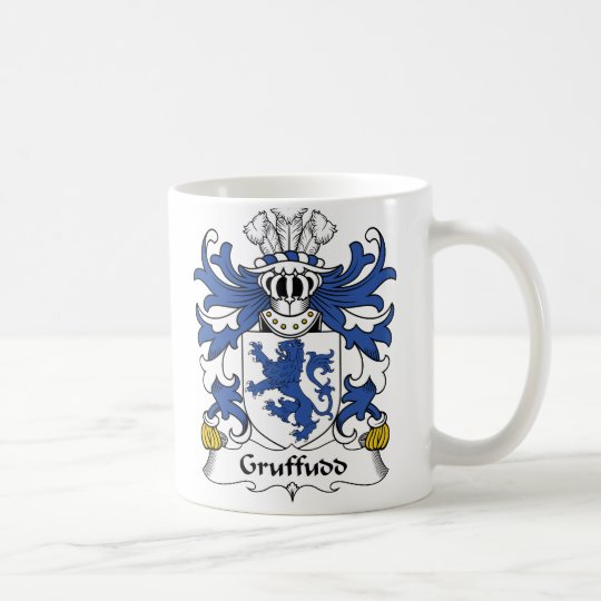 Gruffudd Familienwappen Kaffeetasse